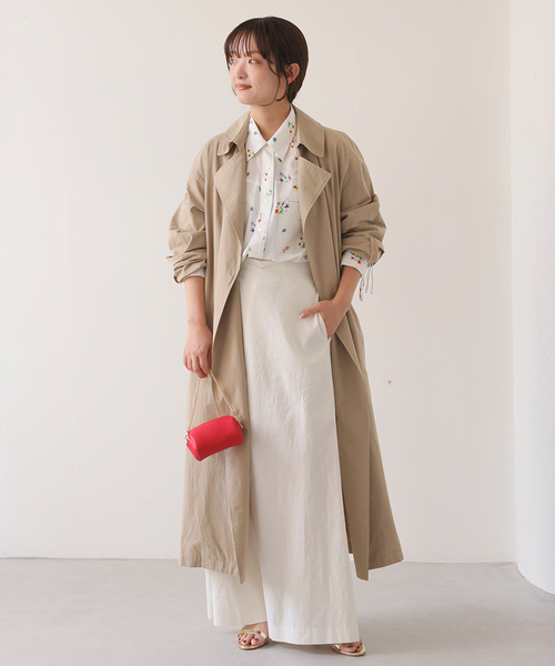 margaux（マルゴー）の「margaux/マルゴー flower western シャツ（シャツ/ブラウス・レディース・ホワイト/ブラック・FREE）」の3枚目の写真