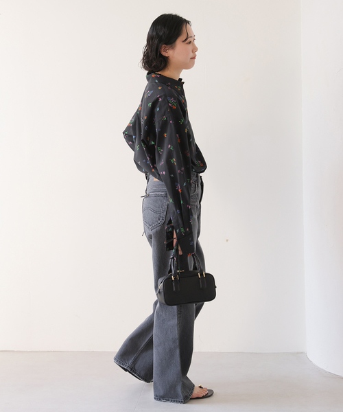 margaux（マルゴー）の「margaux/マルゴー flower western シャツ（シャツ/ブラウス・レディース・ホワイト/ブラック・FREE）」の22枚目の写真