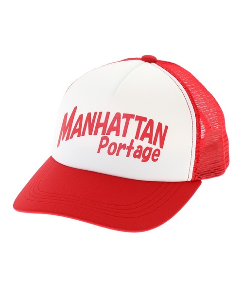 Manhattan Portage（マンハッタンポーテージ）の「Print 5P Mesh Cap（キャップ・メンズ・ブラック/レッド/ブルー・FREE）」の3枚目の写真