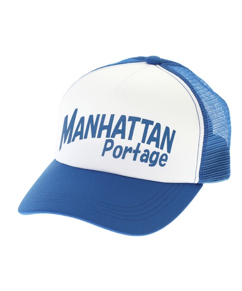 Manhattan Portage（マンハッタンポーテージ）の「Print 5P Mesh Cap（キャップ・メンズ・ブラック/レッド/ブルー・FREE）」の2枚目の写真