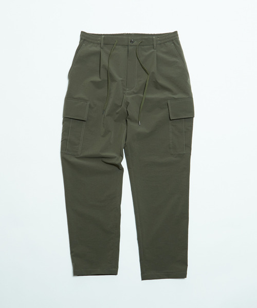 MEN'S MELROSE（メンズメルローズ）の「ミニリップクールドッツリラックステーパードカーゴパンツ（カーゴパンツ・メンズ・カーキ/チャコールグレー・2/3/4）」の11枚目の写真