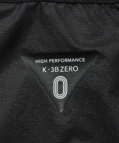 K-3B（ケースリービー）の「K-3B ZERO 0_674_F 7dアルティメットライト ポケッタブルラグランパーカー（パーカー・メンズ・グレー/ブラック・3L/M/L/S/M/L/XL）」の9枚目の写真