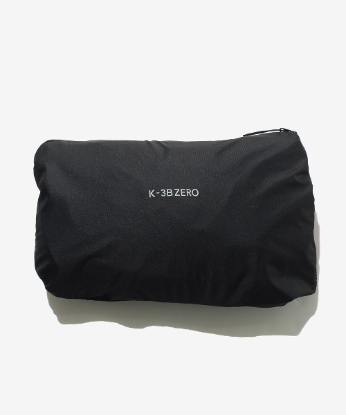 K-3B（ケースリービー）の「K-3B ZERO 0_674_F 7dアルティメットライト ポケッタブルラグランパーカー（パーカー・メンズ・グレー/ブラック・3L/M/L/S/M/L/XL）」の10枚目の写真