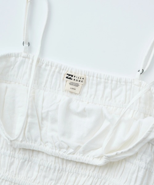 BILLABONG(ビラボン)の「BILLABONG レディース 【CRYSTAL TIDES】 CLOUD DRESS ワンピース 【2025年春夏モデル】/ビラボン(ワンピース・レディース・ホワイト・SMALL)」の13枚目の写真