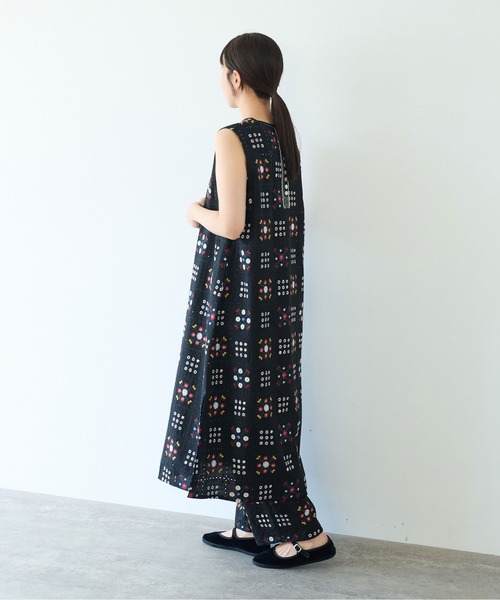 yuni（ユニ　）の「eyelet embroidely sleeveless ワンピース（ワンピース・レディース・その他/ホワイト/ブラック/アイボリー・FREE）」の12枚目の写真