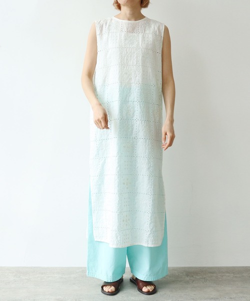 yuni（ユニ　）の「eyelet embroidely sleeveless ワンピース（ワンピース・レディース・その他/ホワイト/ブラック/アイボリー・FREE）」の19枚目の写真
