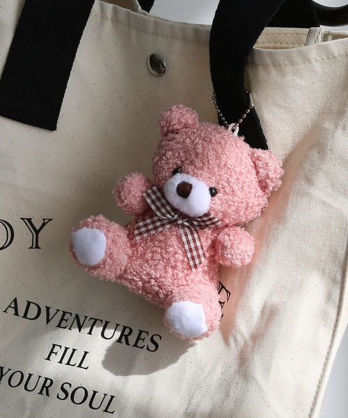 くまのぬいぐるみキーホルダー/チャーム（キーホルダー）｜colleca la