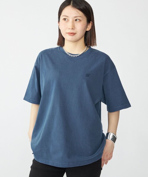 SHIPS(シップス)の「SHIPS: スクリーンスターズ ガーメントダイ ワンポイント Tシャツ(Tシャツ/カットソー・メンズ・ホワイト/パープル/ブラック/コバルトブルー・X-LARGE/LARGE/MEDIUM/SMALL)」の22枚目の写真