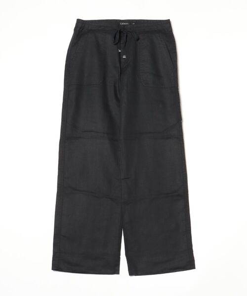 LAUREN RALPH LAUREN（ローレン ラルフ ローレン）の「リネン ワイドレッグ パンツ（その他パンツ・レディース・ブラック系1・8/6/4/0/2/00）」の7枚目の写真