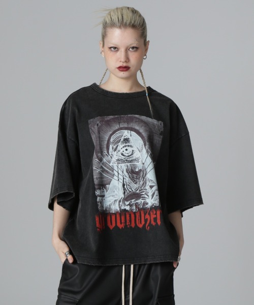 【DankeSchon/ダンケシェーン】WOMEN カットオフ Tシャツ DankeSchon/ダンケシェーン/CUTOFF S/S TEE WATCH | L.H.P