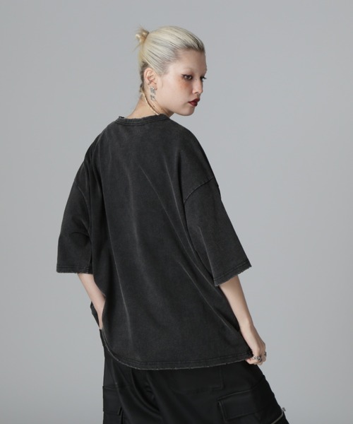 セール】DankeSchon/ダンケシェーン/GRADATION CHEMICAL S/S TEE