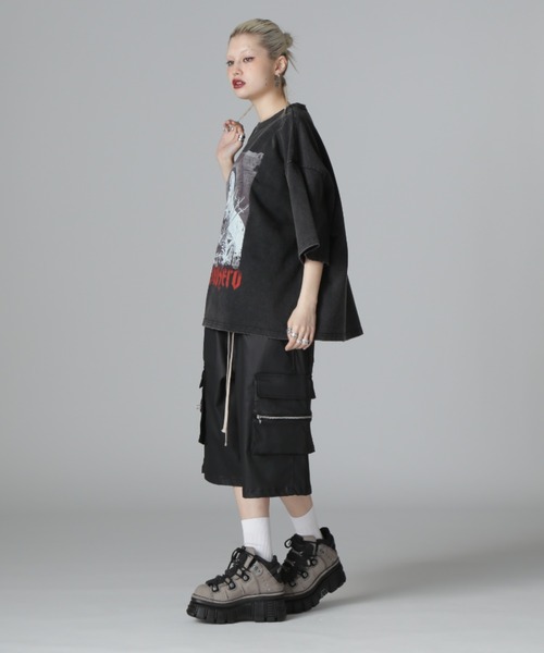 DankeSchon／ダンケシェーン／GRADATION CHEMICAL TEE BAKERSFI セール】DankeSchon/ダンケシェーン/GRADATION CHEMICAL S/S TEE