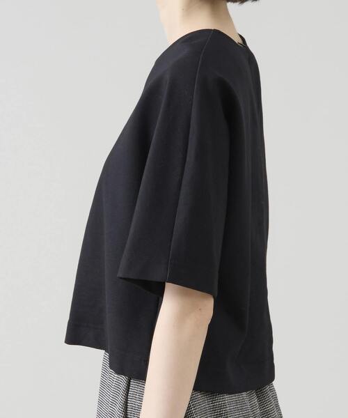 Tiara（ティアラ）の「ボクシーショートトップス（Tシャツ/カットソー・レディース・ブラック/ホワイト/イエロー・FREE）」の14枚目の写真