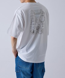 j.n.r.d | j.n.r.d/箔プリントスタンプシャツ(Tシャツ/カットソー)