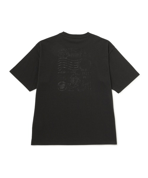 j.n.r.d(ジェー・エヌ・アール・ディー)の「j.n.r.d/箔プリントスタンプシャツ(Tシャツ/カットソー・メンズ・ホワイト/チャコールグレー・L/LL/M)」の6枚目の写真