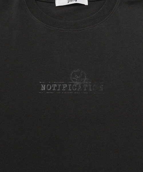j.n.r.d(ジェー・エヌ・アール・ディー)の「j.n.r.d/箔プリントスタンプシャツ(Tシャツ/カットソー・メンズ・ホワイト/チャコールグレー・L/LL/M)」の8枚目の写真