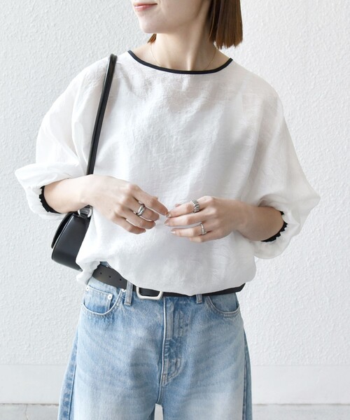 AK+1 ギャザードルマンブラウス 定価22000円 64-01-0244-287 ブラウス シャツ 25SS ホワイト レディース エーケーワン【中古】5-0902S♪ 楽天市場】ドルマンブラウス ブラウス レディース トップス 送料無料