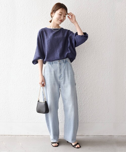 SHIPS for women / シップスウィメン SHIPS any:〈洗濯機可能〉フラワー ジャカード ドルマン パイピング ブラウス SHIPS｜SHIPS any:<洗濯機可能>フラワー ジャカード ドルマン