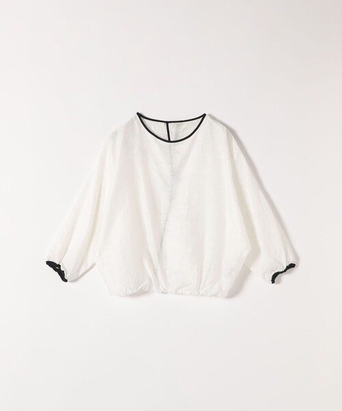 SHIPS for women / シップスウィメン SHIPS any:〈洗濯機可能〉フラワー ジャカード ドルマン パイピング ブラウス SHIPS｜SHIPS any:<洗濯機可能>フラワー ジャカード ドルマン