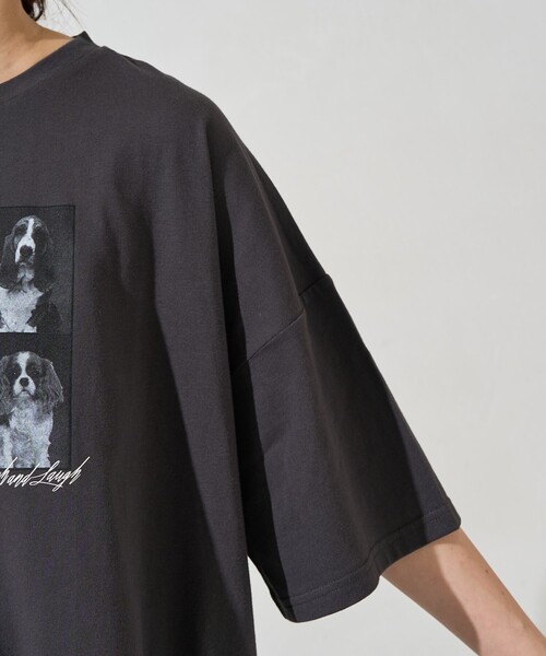 新品　バンヤードストーム　dog プリントTシャツ　ブラック E35WKYCnXSFz.jpg?width=768