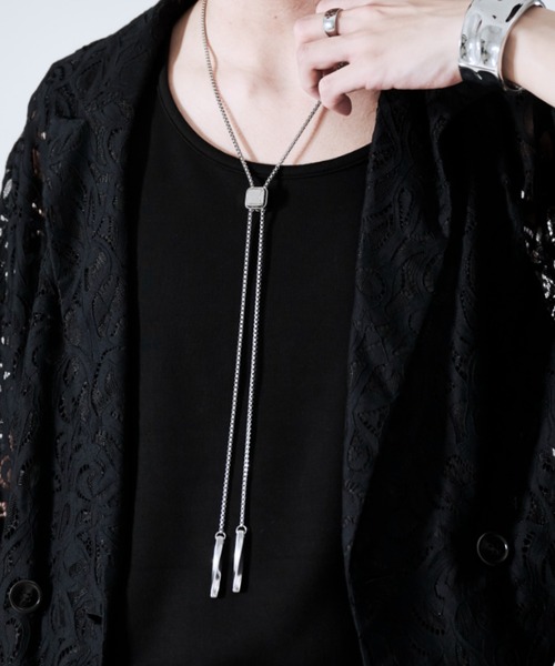 Ellno Loset（エルノロゼット）の「アソートモチーフループタイ（ネックレス・メンズ・B/A・FREE）」の4枚目の写真