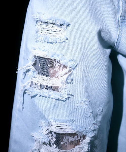 neith.(ネイス)の「neith./ネイス/Denim Lingerie Half Pants(デニムパンツ・レディース・ライトブルー/ダークブルー・FREE)」の13枚目の写真