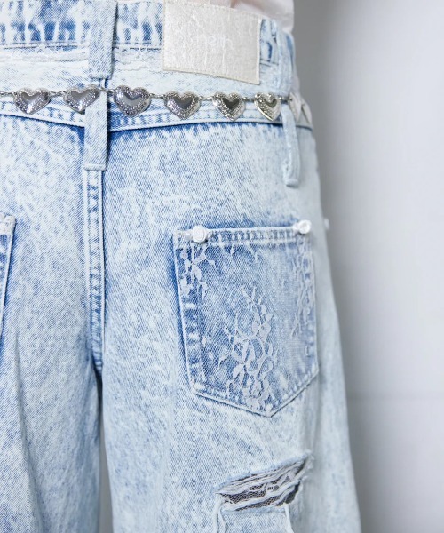 neith.(ネイス)の「neith./ネイス/Denim Lingerie Half Pants(デニムパンツ・レディース・ライトブルー/ダークブルー・FREE)」の18枚目の写真