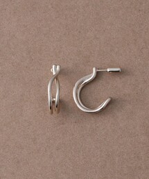 ドロー] ワンストローク ピアス（ピアス（両耳用））｜ete bijoux 