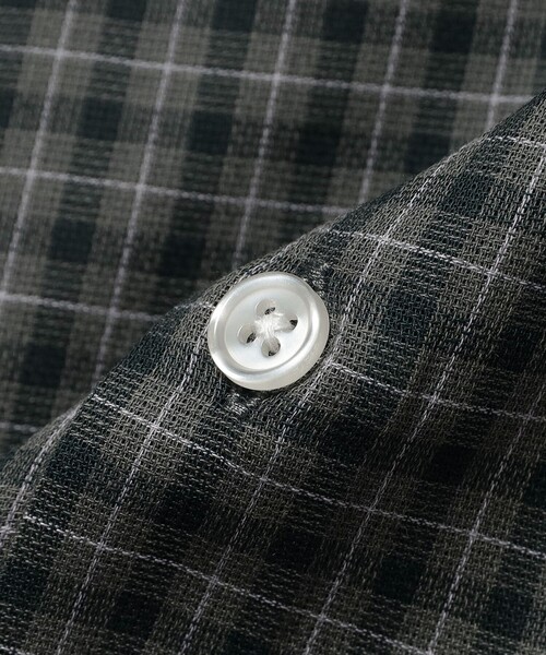 B:MING by BEAMS（ビーミングバイビームス）の「スモールチェック ハーフスリーブ シャツ（シャツ/ブラウス・メンズ・オレンジ/チャコールグレー・XL/L/M/S）」の12枚目の写真