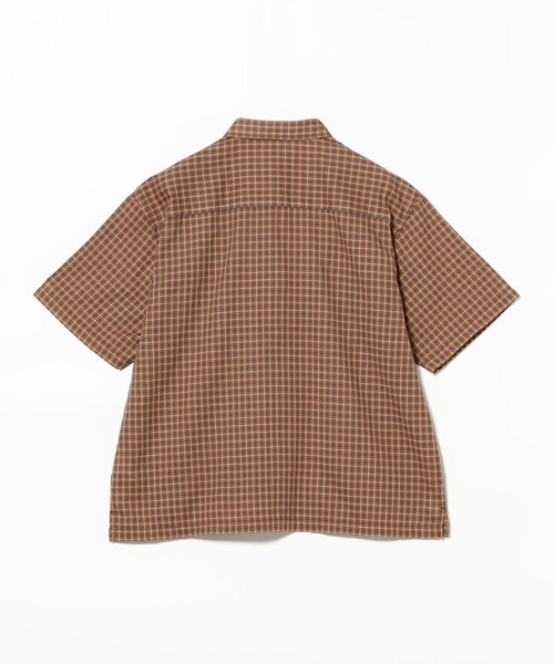 B:MING by BEAMS（ビーミングバイビームス）の「スモールチェック ハーフスリーブ シャツ（シャツ/ブラウス・メンズ・オレンジ/チャコールグレー・XL/L/M/S）」の14枚目の写真