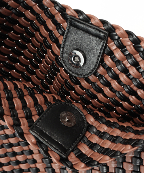 HVISK（ヴィスク）の「HVISK/ ヴィスク HOBO BRAIDED TOTE（ショルダーバッグ・レディース・ブラウン・FREE）」の12枚目の写真