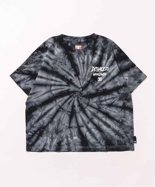 DC SHOES（ディーシーシューズ）の「25 KD SKATE SKULL BG/DC半袖バックプリントTシャツ（Tシャツ/カットソー・キッズ・その他/ブラック×ピンク/ホワイト/ブラック・120/130/140/150/160）」の4枚目の写真