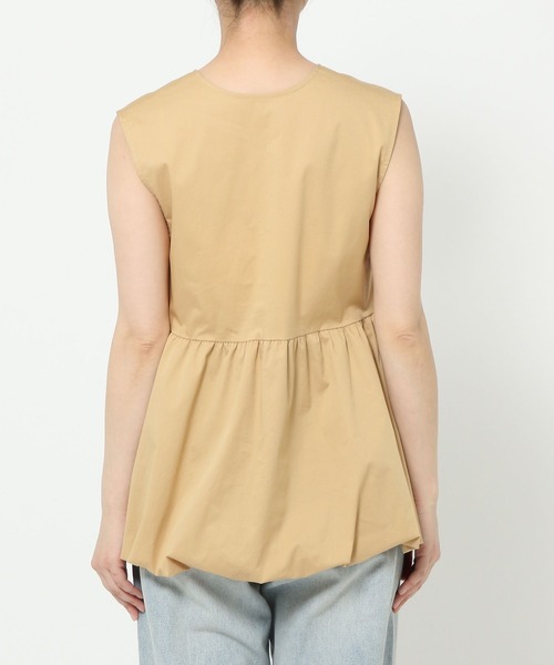 LOWRYS FARM(ローリーズファーム)の「バルンZIPベスト 492167(ベスト・レディース・ブラック/ベージュ・FREE)」の18枚目の写真