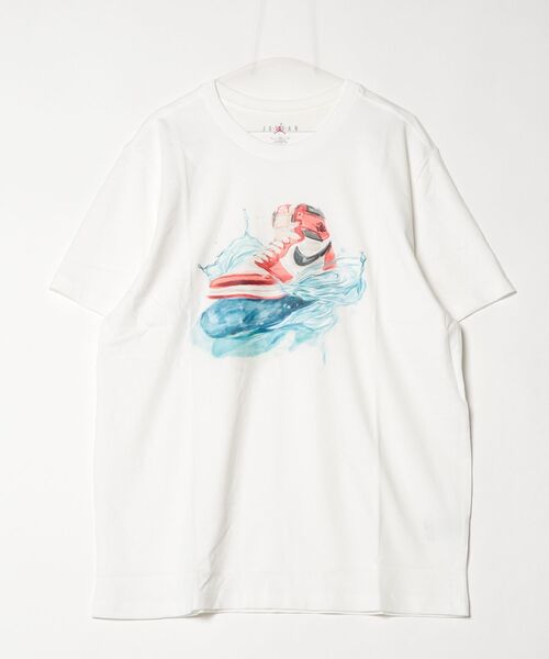 JORDAN BRAND（ジョーダンブランド）の「ジョーダン  ジョーダン FLT ESS AJ1 クルー S/S Tシャツ（Tシャツ/カットソー・メンズ・ブラック×ホワイト/ホワイト×ブラック・SS/S/M/L/XL/2XL）」の2枚目の写真
