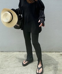 DEVICE+（デバイスプラス）の「DEVICE＋ ラッシュガード スリット ロングパンツ 水陸両用 日焼け防止（ラッシュガード）」
