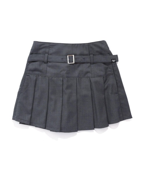 JENNI love（ジェニィラブ）の「【ウエスト調整可】ベルトドッキングスカート風ショーパン（その他パンツ・キッズ・ベージュ/チャコールグレー/ブラック・140cm/160cm/150cm/130cm）」の16枚目の写真