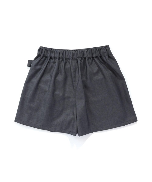 JENNI love（ジェニィラブ）の「【ウエスト調整可】ベルトドッキングスカート風ショーパン（その他パンツ・キッズ・ベージュ/チャコールグレー/ブラック・140cm/160cm/150cm/130cm）」の15枚目の写真