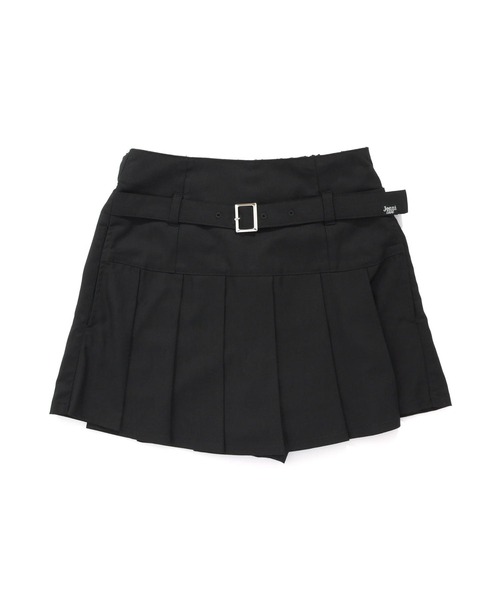 JENNI love（ジェニィラブ）の「【ウエスト調整可】ベルトドッキングスカート風ショーパン（その他パンツ・キッズ・ベージュ/チャコールグレー/ブラック・140cm/160cm/150cm/130cm）」の14枚目の写真