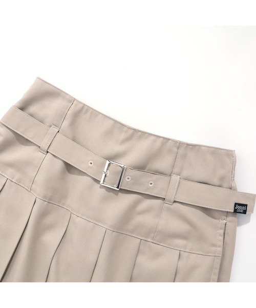 JENNI love（ジェニィラブ）の「【ウエスト調整可】ベルトドッキングスカート風ショーパン（その他パンツ・キッズ・ベージュ/チャコールグレー/ブラック・140cm/160cm/150cm/130cm）」の12枚目の写真