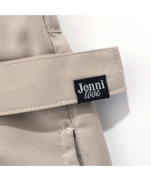 JENNI love（ジェニィラブ）の「【ウエスト調整可】ベルトドッキングスカート風ショーパン（その他パンツ・キッズ・ベージュ/チャコールグレー/ブラック・140cm/160cm/150cm/130cm）」の10枚目の写真