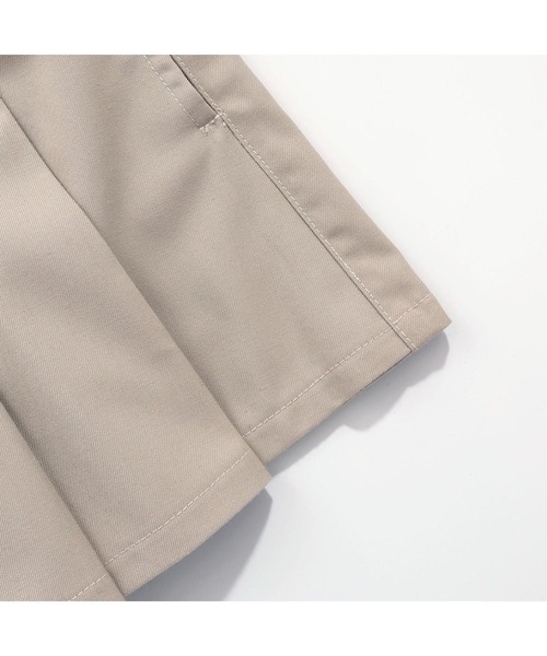 JENNI love（ジェニィラブ）の「【ウエスト調整可】ベルトドッキングスカート風ショーパン（その他パンツ・キッズ・ベージュ/チャコールグレー/ブラック・140cm/160cm/150cm/130cm）」の8枚目の写真