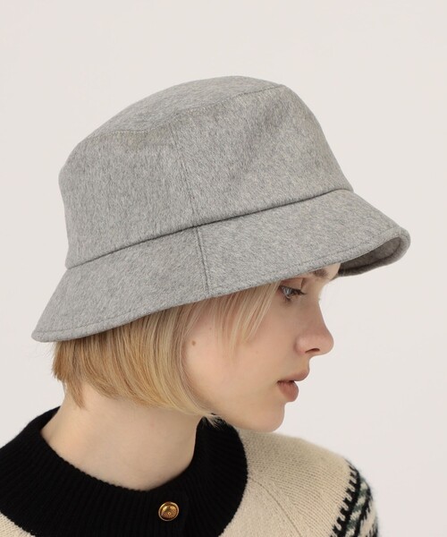帽子 KIJIMA TAKAYUKI PURE CASHMERE BUCKET HAT KIJIMA TAKAYUKI PURE CASHMERE BUCKET（ハット）｜KIJIMA TAKAYUKI