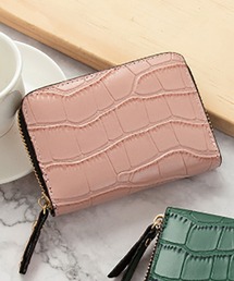 STYLEBLOCK（スタイルブロック）の「型押しフェイクレザーじゃばら式カードケース（カードケース）」