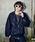 glamb�i�O�����j�́uParaffin Coated Denim MA-1 / �p���t�B���R�[�g�f�j��MA-1�iMA-1�j�v�b�u���b�N