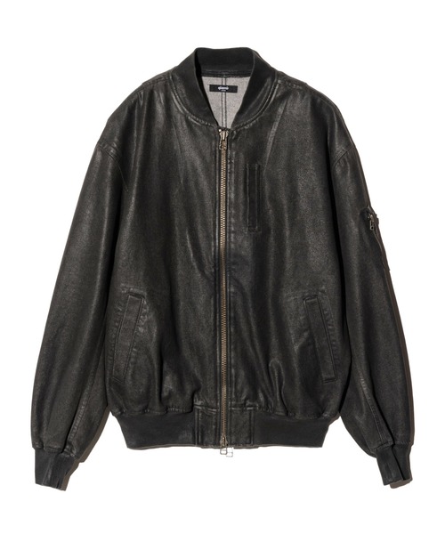 Paraffin Coated Denim MA-1 / パラフィンコートデニムMA-1（MA-1