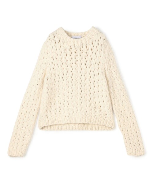 TOMORROWLAND (トゥモローランド)の「GABRIELA HEARST BOWER SWEATER(ニット/セーター・レディース・ホワイト・S)」の1枚目の写真