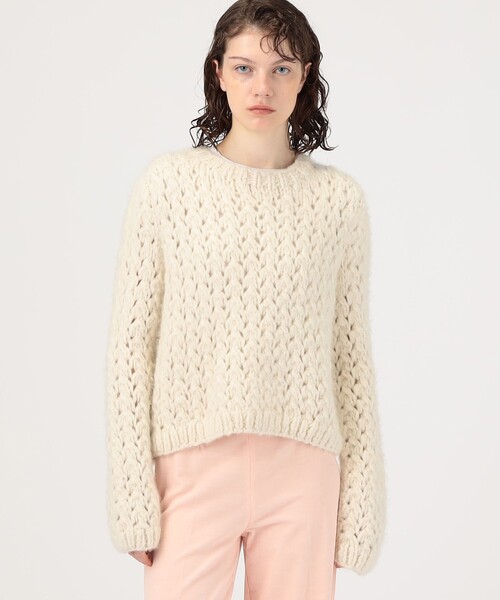 TOMORROWLAND (トゥモローランド)の「GABRIELA HEARST BOWER SWEATER(ニット/セーター・レディース・ホワイト・S)」の8枚目の写真