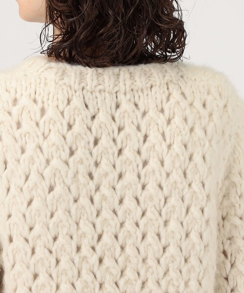 TOMORROWLAND (トゥモローランド)の「GABRIELA HEARST BOWER SWEATER(ニット/セーター・レディース・ホワイト・S)」の4枚目の写真