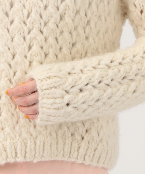 TOMORROWLAND (トゥモローランド)の「GABRIELA HEARST BOWER SWEATER(ニット/セーター・レディース・ホワイト・S)」の3枚目の写真