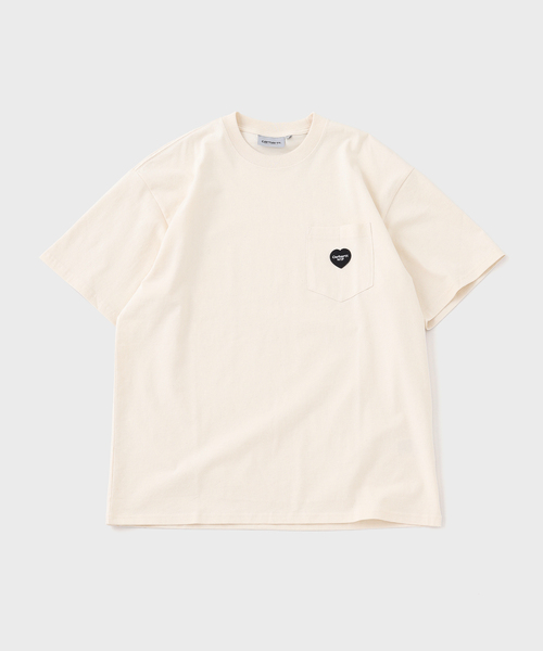 Carhartt WIP(カーハートダブリューアイピー)の「CARHARTT WIP / カーハート ダブリューアイピー S/S INGO POCKET T-SHIRT(Tシャツ/カットソー・メンズ・アイボリー・MEDIUM/LARGE)」の1枚目の写真